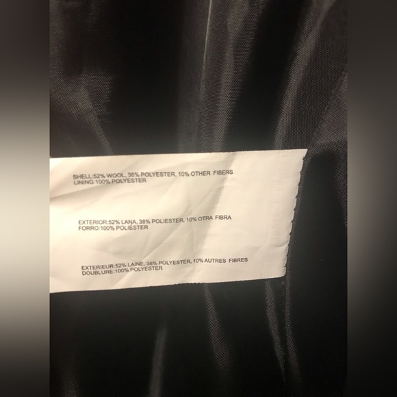 NWOT Nautica Wool Coat - Picture 5 of 5